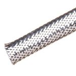 chrome expandable sleeving - silver