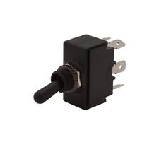 Plastic Toggle Switch - Double Insulated - DPDT