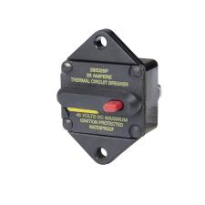 Hi-Amp Panel Mount Circuit Breakers - Manual Reset (Switchable)