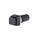 (On) Off SPST Push Button Switch - Black
