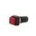 (On) Off SPST Push Button Switch - Red