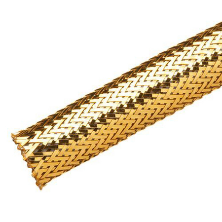 chrome expandable sleeving - gold