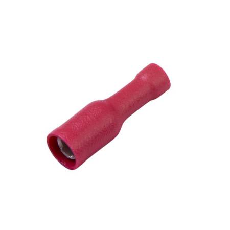 Female Vinyl-insulated Butted Seam Barrel Bullet Connector