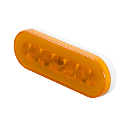 6" Oval LED Stop, Tail, Turn Lights