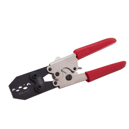 Insulated/Non-insulated Terminal Ratchet Crimp Tool